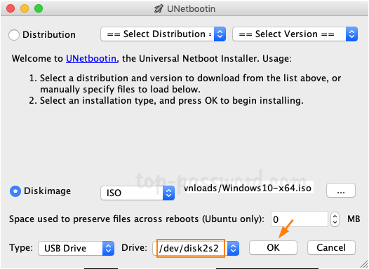 setting up usb for windows and mac